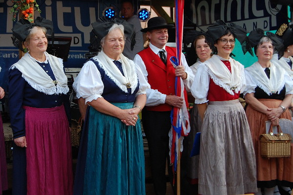 Impression vom Merdinger Gassenweinfest