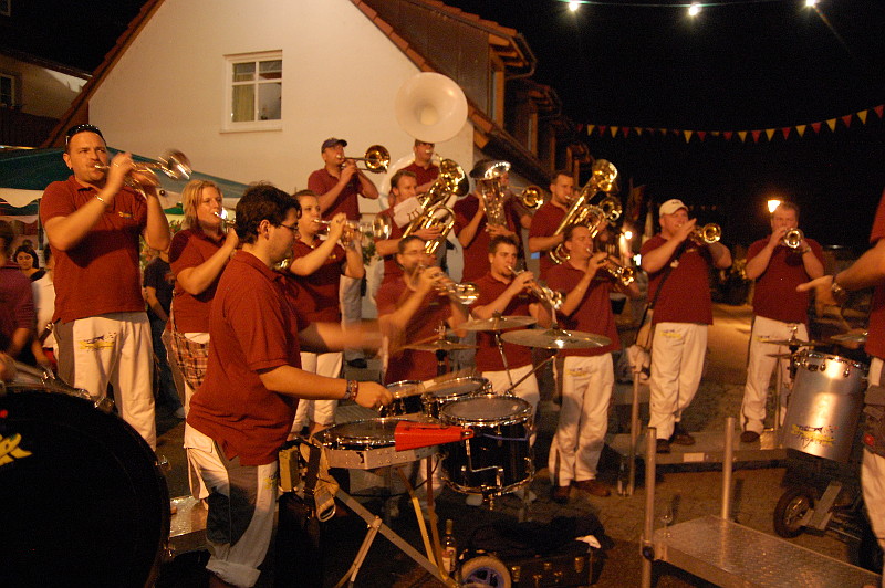 Impression vom Merdinger Gassenweinfest