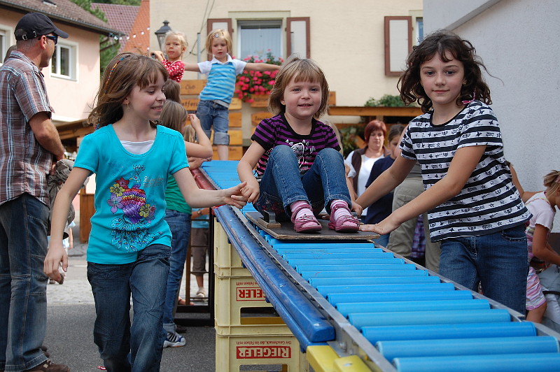 Impression vom Merdinger Gassenweinfest