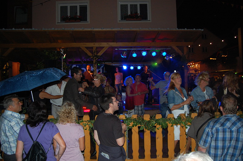 Impression vom Merdinger Gassenweinfest