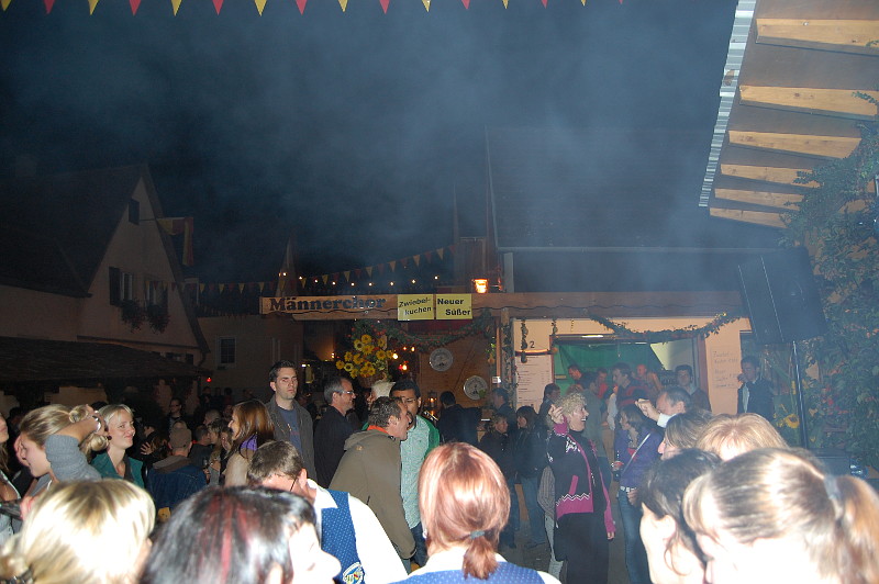 Impression vom Merdinger Gassenweinfest